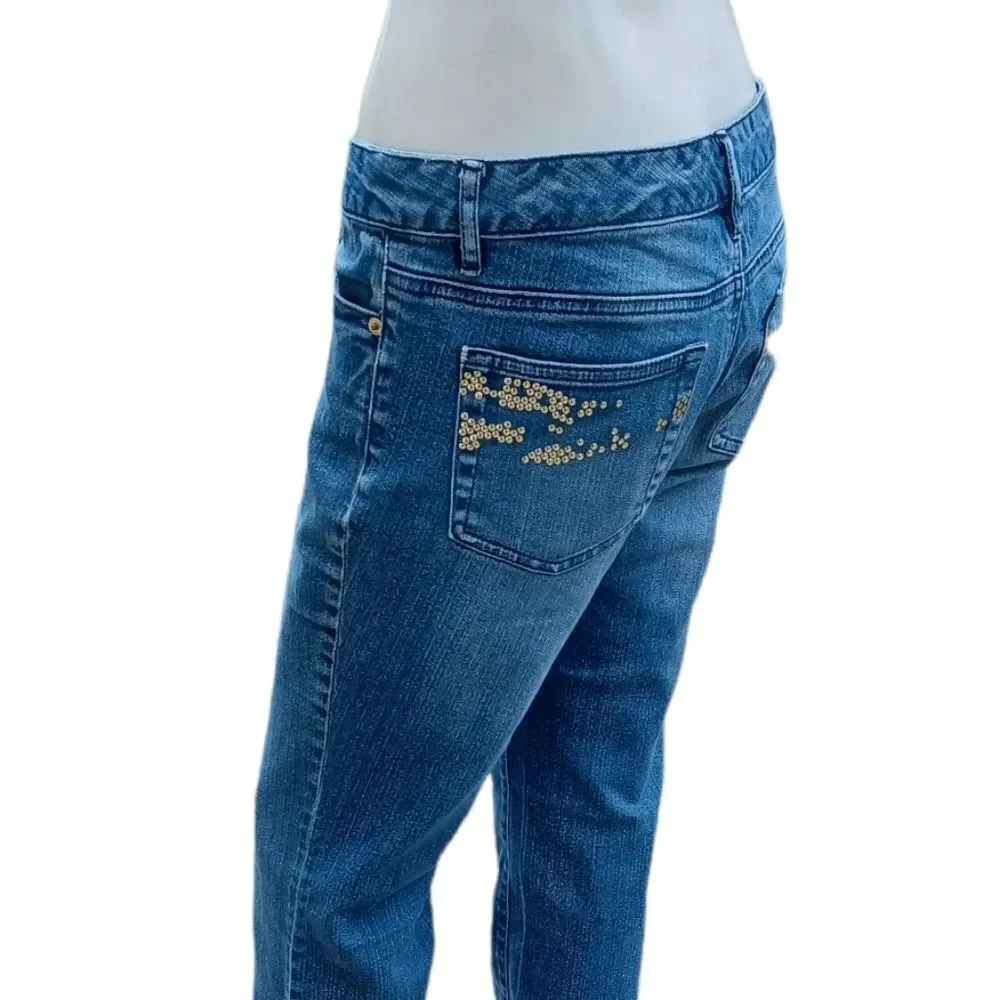 425210...Women's Michael Kors Bootcut Jeans Size 6, W29